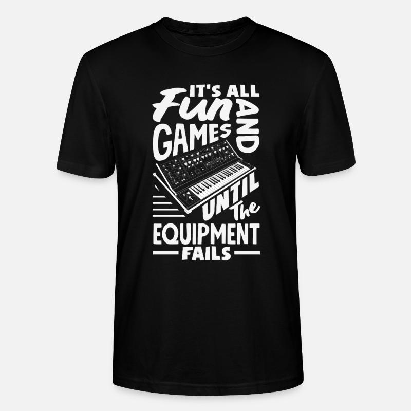 Lustiger Audiovisueller Techniker AV Tec - Stanley/Stella Unisex Bio-T-Shirt CRAFTER - Schwarz