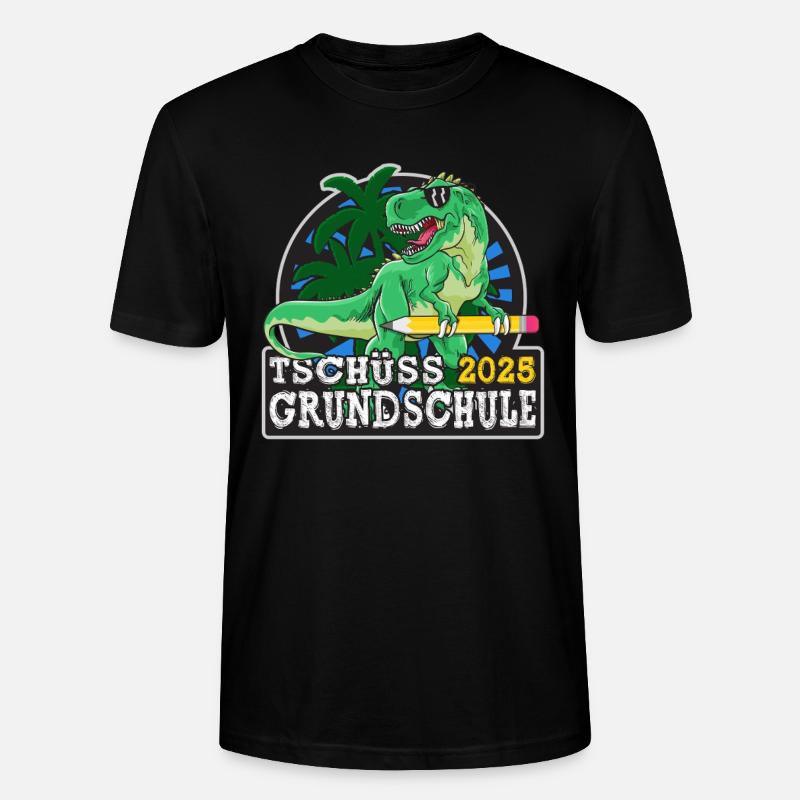 Grundschule Abschluss 2025 Grundschulabschluss - Stanley/Stella Unisex Bio-T-Shirt CRAFTER - Schwarz