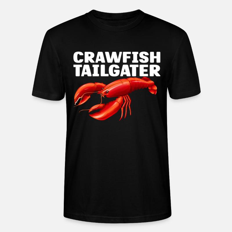Crawfish Gifts - Stanley/Stella Unisex Bio-T-Shirt CRAFTER - Schwarz
