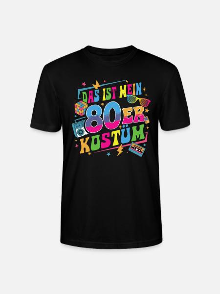 This is my 80s costume - Stanley/Stella CRAFTER Unisex Organic T-Shirt - black