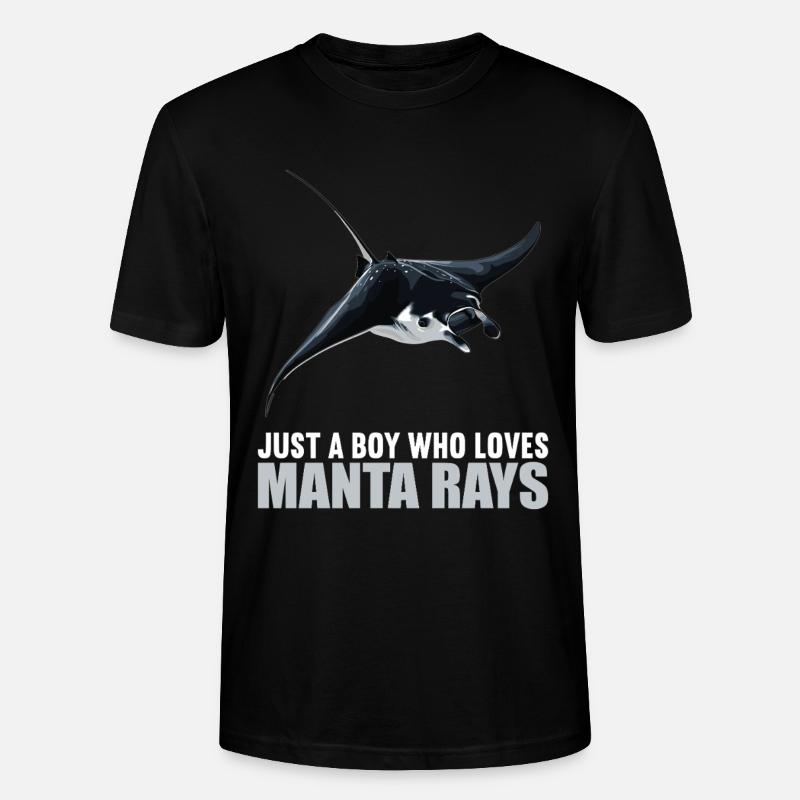 Mantas Manta Rochen - Stanley/Stella Unisex Bio-T-Shirt CRAFTER - Schwarz