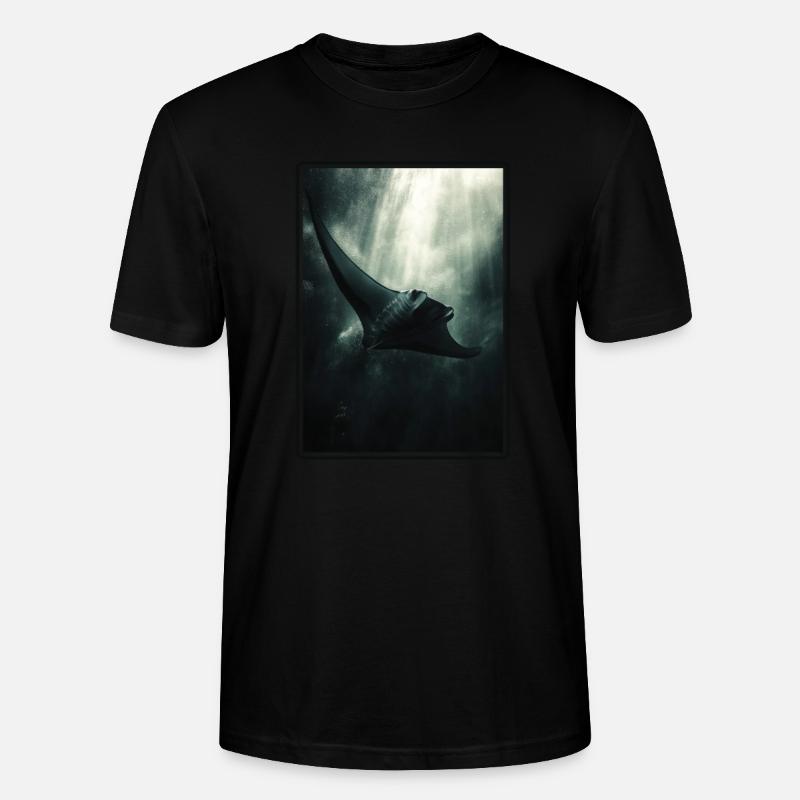 Mantas Manta Rochen - Stanley/Stella Unisex Bio-T-Shirt CRAFTER - Schwarz