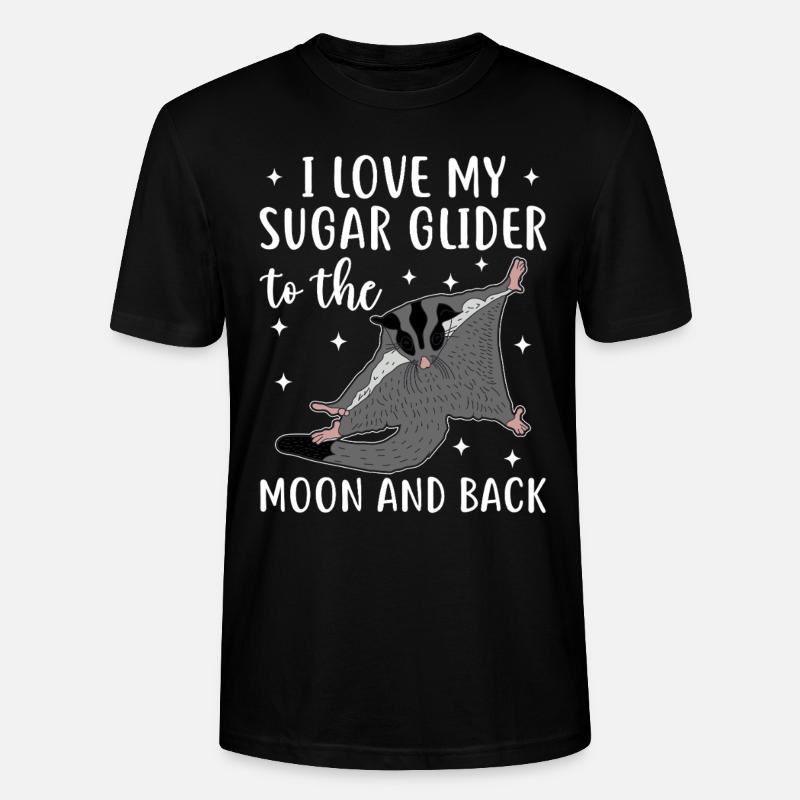 Planeur de sucre - T-shirt bio CRAFTER Stanley Stella Unisexe - noir