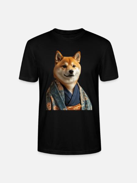 Shiba Inu - Stanley/Stella Unisex Bio-T-Shirt CRAFTER - Schwarz