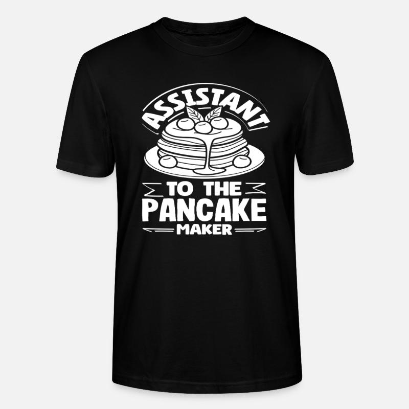 Assistent Des Pfannkuchen-Meisters - Stanley/Stella Unisex Bio-T-Shirt CRAFTER - Schwarz