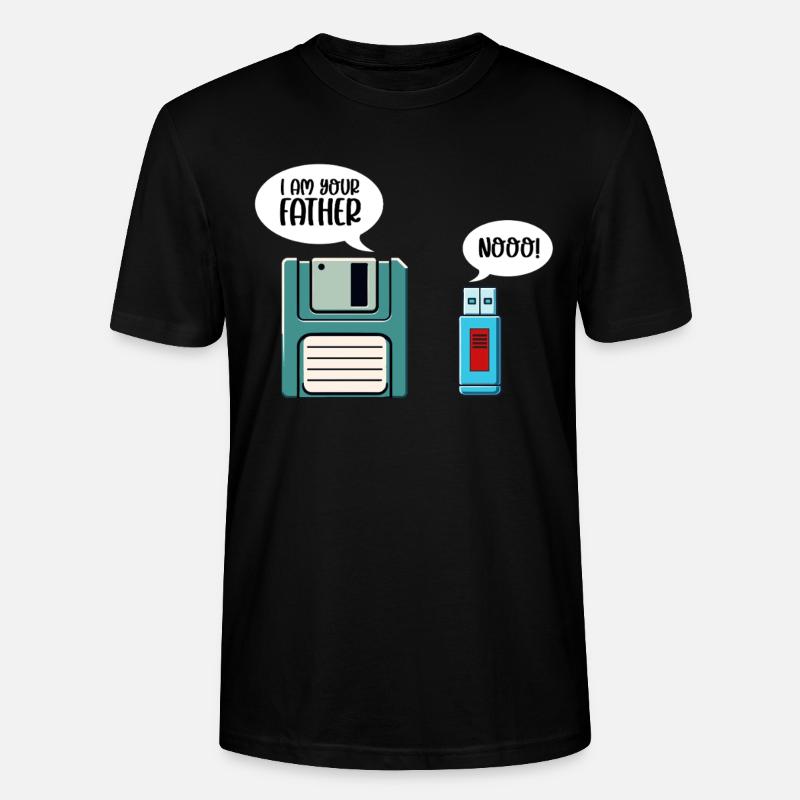 Programmierer Computercodierungssoftwareentwickler - Stanley/Stella Unisex Bio-T-Shirt CRAFTER - Schwarz