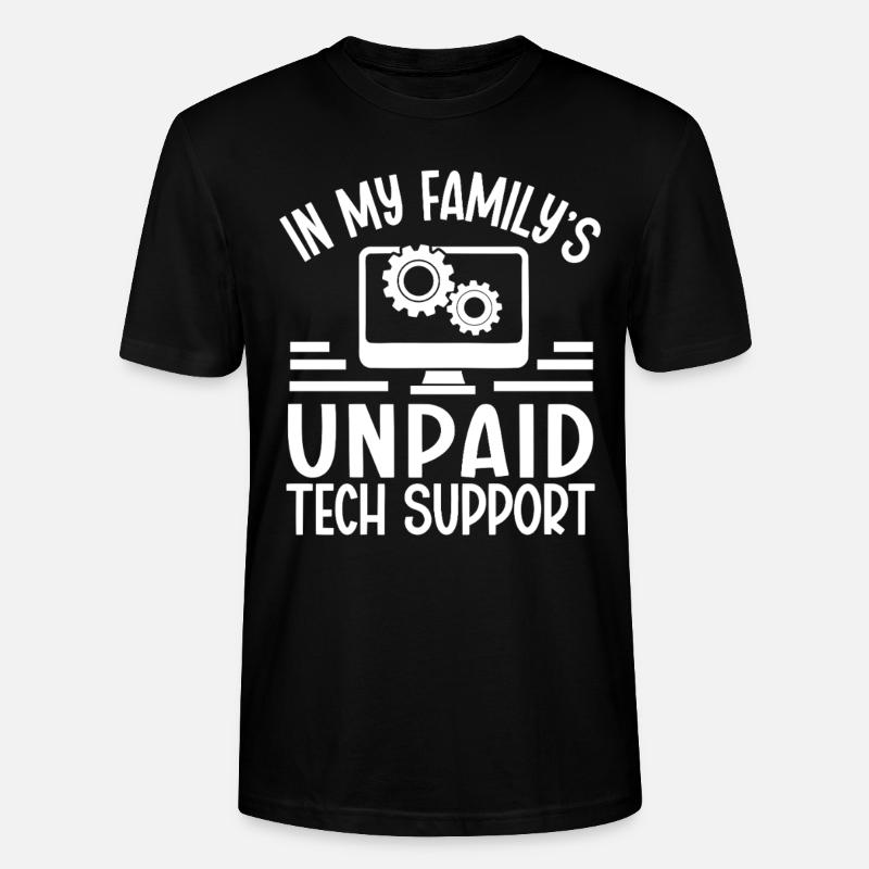 Programmierer Computercodierungssoftwareentwickler - Stanley/Stella Unisex Bio-T-Shirt CRAFTER - Schwarz