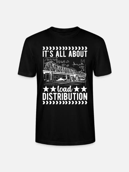 Bridge Engineer Bridge Construction - Stanley/Stella CRAFTER Unisex Organic T-Shirt - black