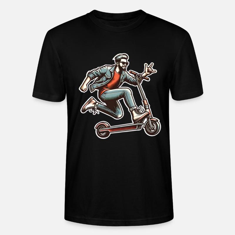 Trottinettes E-Scooters E-Scooters - T-shirt bio CRAFTER Stanley Stella Unisexe - noir