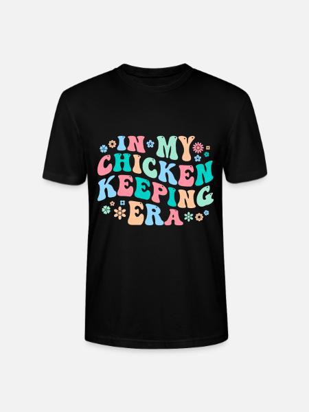 Chicken Chickens - Stanley/Stella CRAFTER Unisex Organic T-Shirt - black