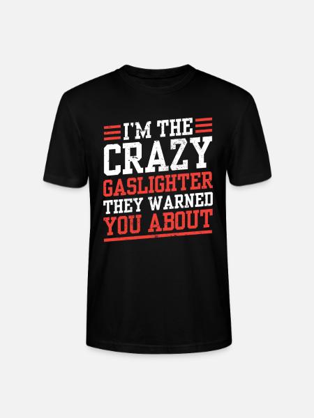 Echtes Professionelles Gaslighting - Stanley/Stella Unisex Bio-T-Shirt CRAFTER - Schwarz