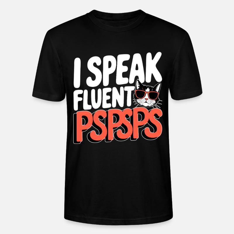 Chaton Pspsps Chat - T-shirt bio CRAFTER Stanley Stella Unisexe - noir