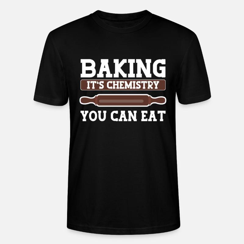 Baking Bakery Baker - Stanley/Stella Unisex Bio-T-Shirt CRAFTER - Schwarz