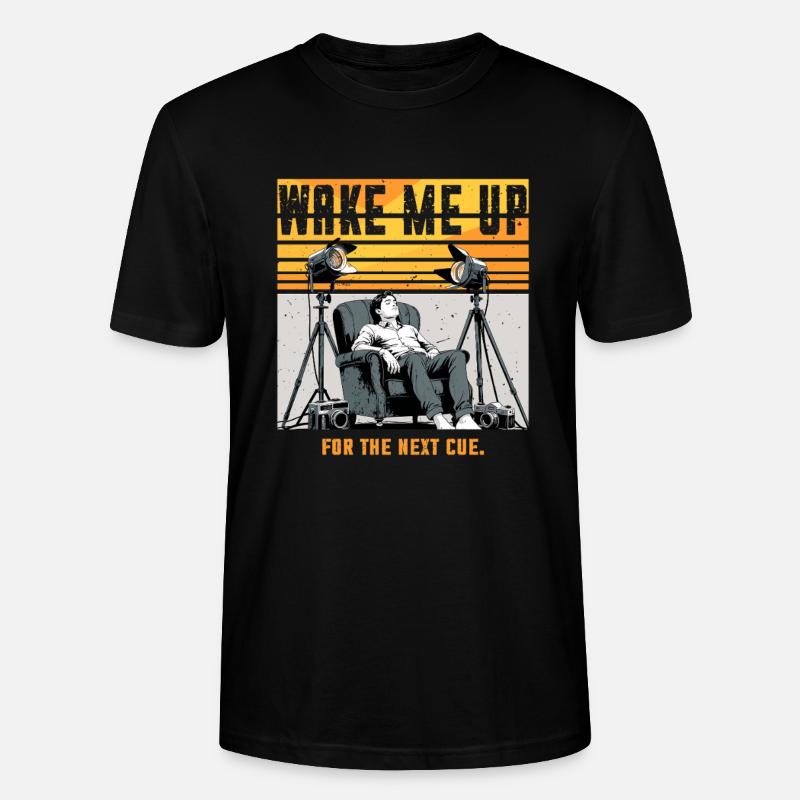 Lighting Technician Lighting Technician - Stanley/Stella CRAFTER Unisex Organic T-Shirt - black