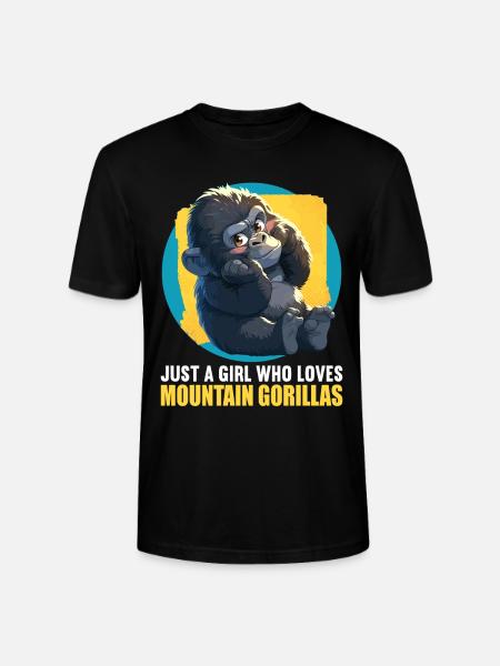 Berggorillas Berggorilla - Stanley/Stella Unisex Bio-T-Shirt CRAFTER - Schwarz