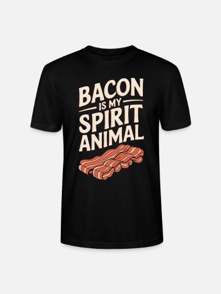 Speck Ist Mein Geisttier - Stanley/Stella Unisex Bio-T-Shirt CRAFTER - Schwarz