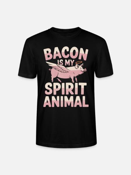 Speck Ist Mein Geisttier - Stanley/Stella Unisex Bio-T-Shirt CRAFTER - Schwarz