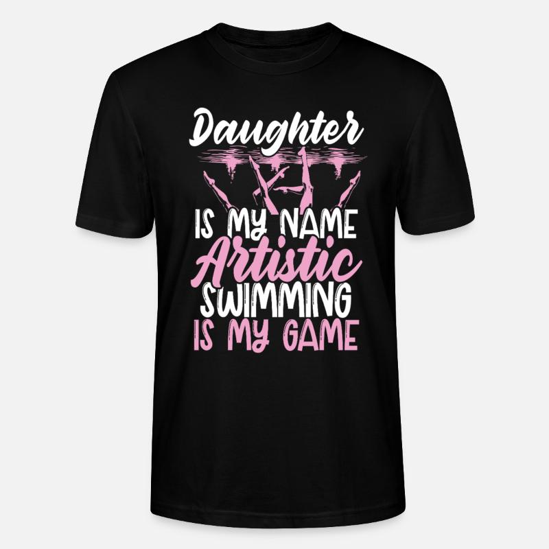 Synchronschwimmen Synchro Schwimmer - Stanley/Stella Unisex Bio-T-Shirt CRAFTER - Schwarz