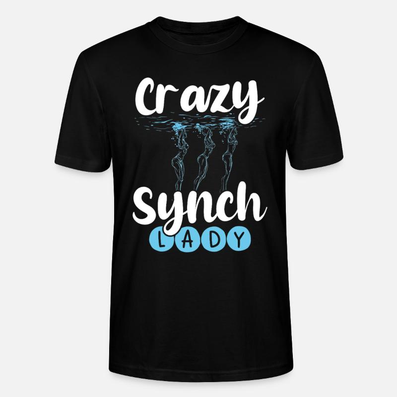 Synchronschwimmen Synchro Schwimmer - Stanley/Stella Unisex Bio-T-Shirt CRAFTER - Schwarz
