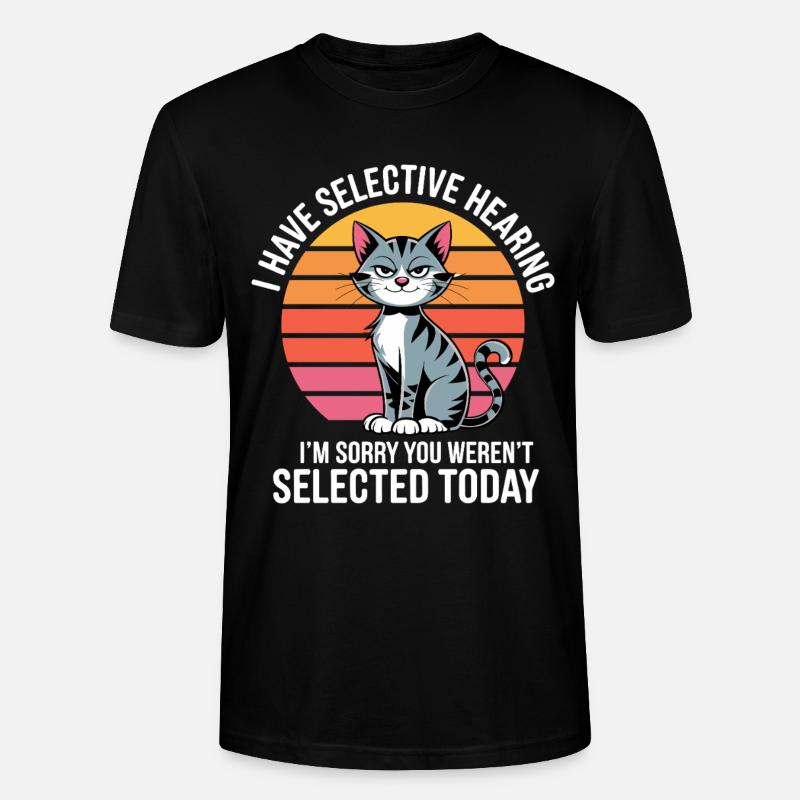 Sarcasme Chaton Chat - T-shirt bio CRAFTER Stanley Stella Unisexe - noir