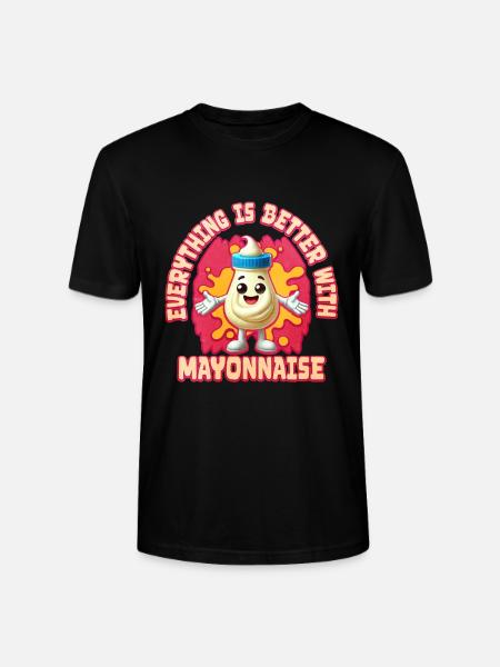 Mayonnaise - Stanley/Stella Unisex Bio-T-Shirt CRAFTER - Schwarz