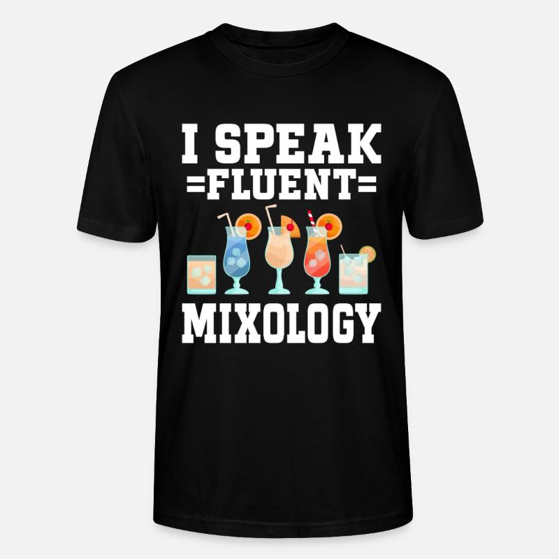 Mixologist Barkeepker Bartender Mixology - Stanley/Stella Unisex Bio-T-Shirt CRAFTER - Schwarz