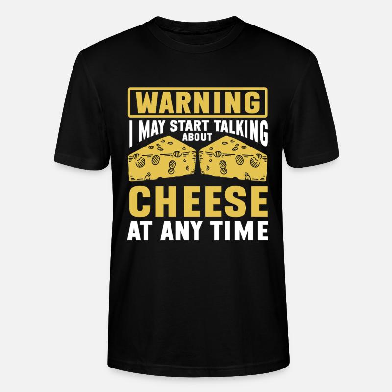 Cheese Making Cheese Lover - Stanley/Stella Unisex Bio-T-Shirt CRAFTER - Schwarz