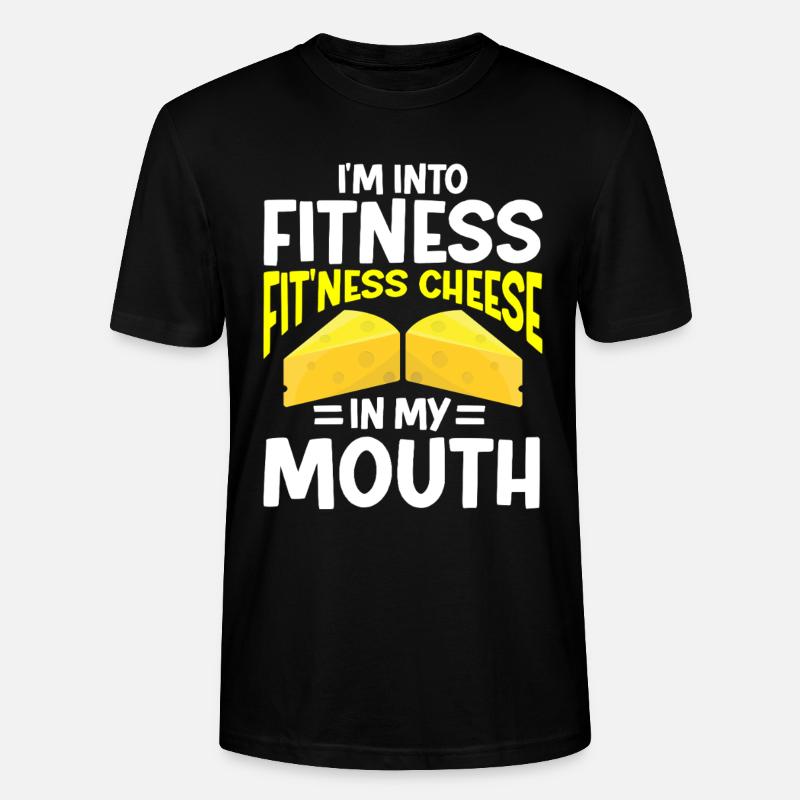 Cheese Making Cheese Lover - Stanley/Stella Unisex Bio-T-Shirt CRAFTER - Schwarz