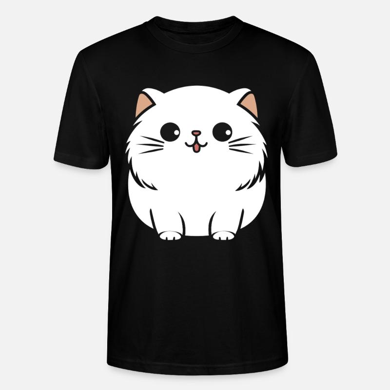 Perserkatze - Stanley/Stella Unisex Bio-T-Shirt CRAFTER - Schwarz