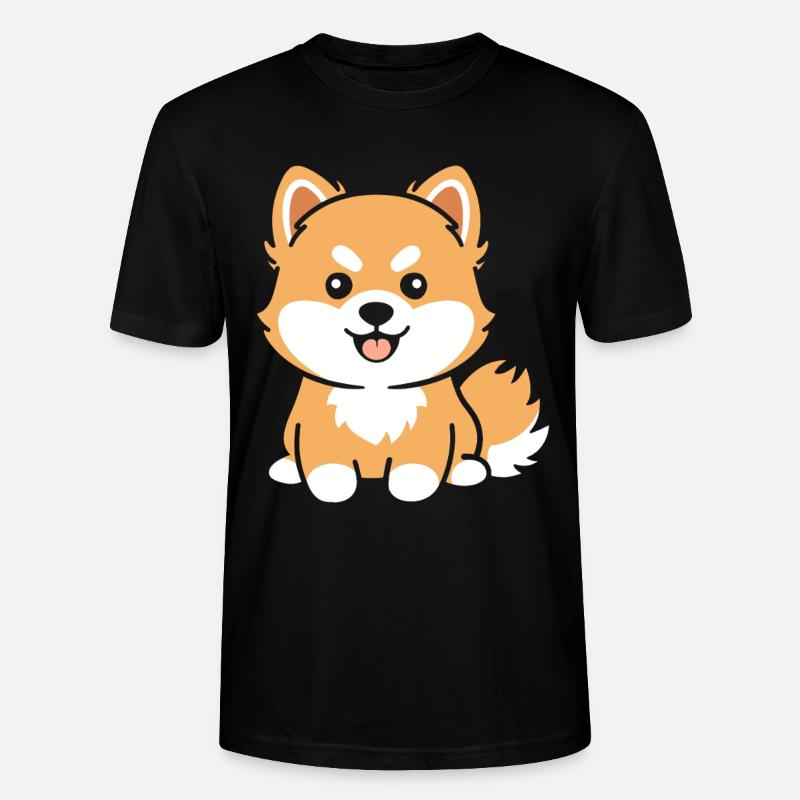 Pomsky - Stanley/Stella Unisex Bio-T-Shirt CRAFTER - Schwarz