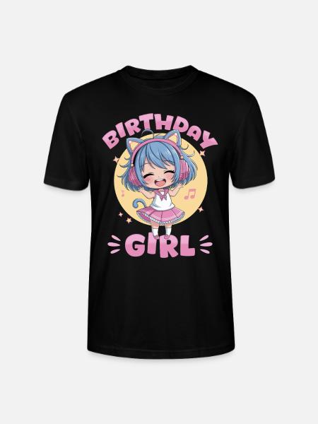 Anime & Chats Kawaii - T-shirt bio CRAFTER Stanley Stella Unisexe - noir