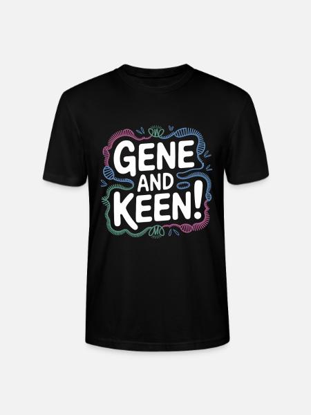 Gène et science aiguë - T-shirt bio CRAFTER Stanley Stella Unisexe - noir