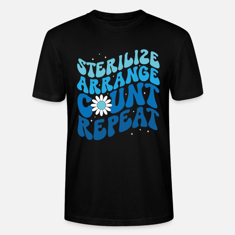 Chirurgischer Techniker Chirurgischer Technologe - Stanley/Stella Unisex Bio-T-Shirt CRAFTER - Schwarz