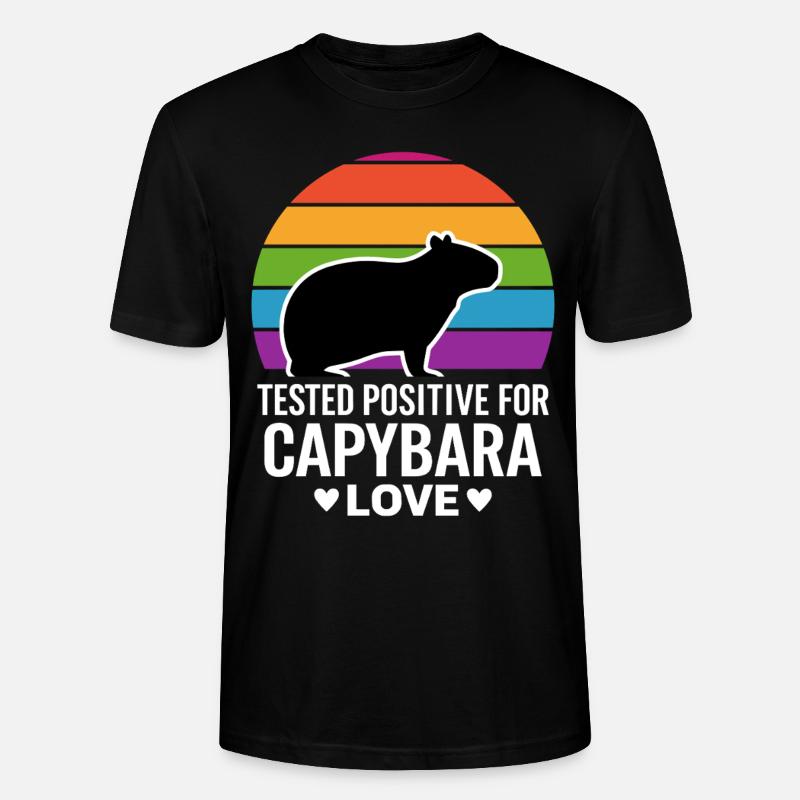Capybara - T-shirt bio CRAFTER Stanley Stella Unisexe - noir