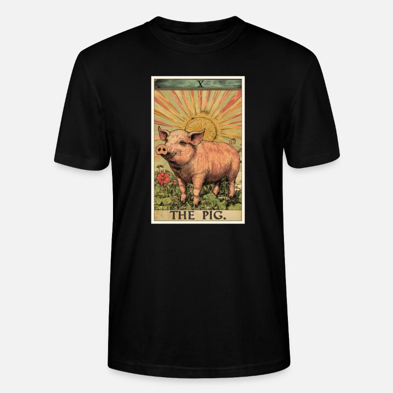 Cochon Cochon - T-shirt bio CRAFTER Stanley Stella Unisexe - noir