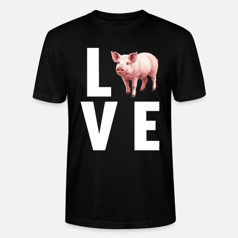 Cochon Cochon - T-shirt bio CRAFTER Stanley Stella Unisexe - noir