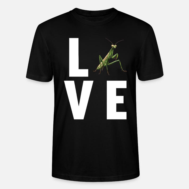 Gottesanbeterinnenen Gottesanbeterin - Stanley/Stella Unisex Bio-T-Shirt CRAFTER - Schwarz