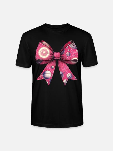 Kokette Bogen Sonnensystem Boho Planeten - Stanley/Stella Unisex Bio-T-Shirt CRAFTER - Schwarz