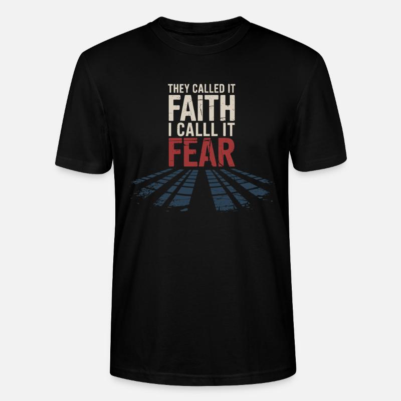 Ehemalige Religionsgemeinschaft Überlebende - Stanley/Stella Unisex Bio-T-Shirt CRAFTER - Schwarz