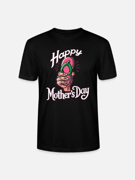 Happy Mother's Day - Stanley/Stella CRAFTER Unisex Organic T-Shirt - black