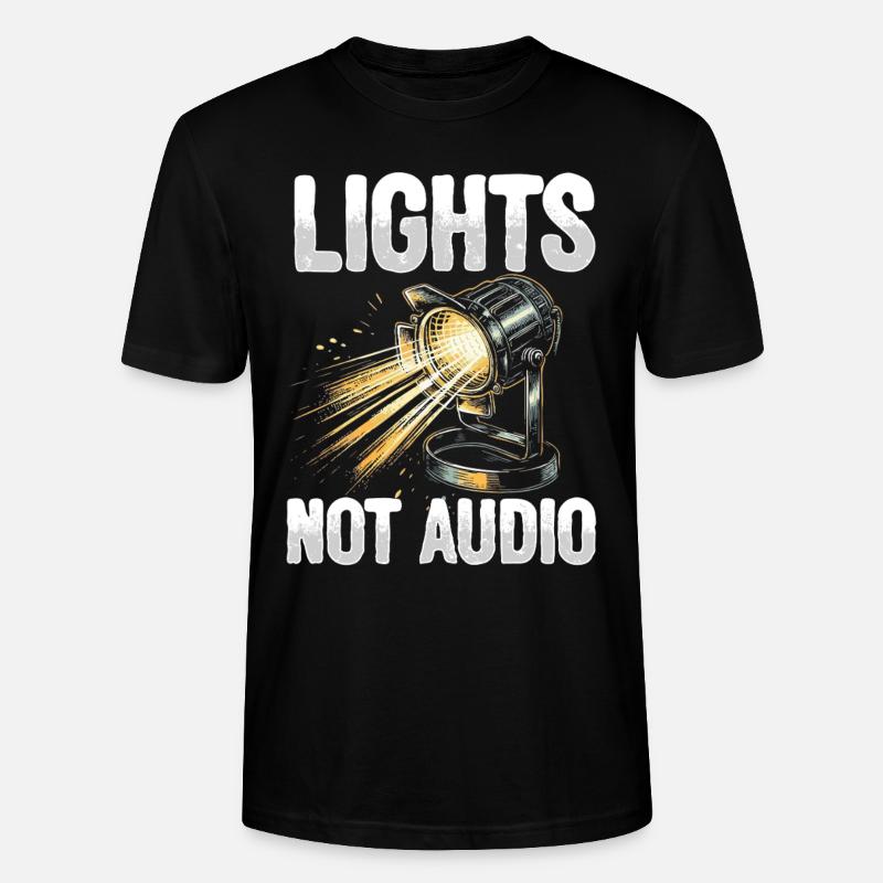 Lichttechniker Beleuchtungstechniker Lichttechnik - Stanley/Stella Unisex Bio-T-Shirt CRAFTER - Schwarz