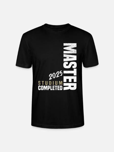 Master Abschluss 2025 - Stanley/Stella Unisex Bio-T-Shirt CRAFTER - Schwarz