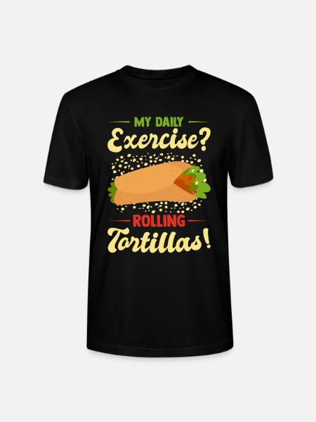 Mexico Tacos Mexican Tacos - Stanley/Stella CRAFTER Unisex Organic T-Shirt - black