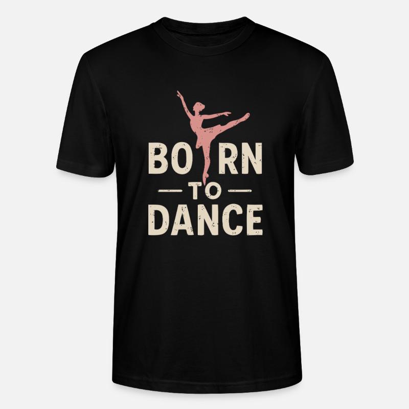 Né pour danser - T-shirt bio CRAFTER Stanley Stella Unisexe - noir