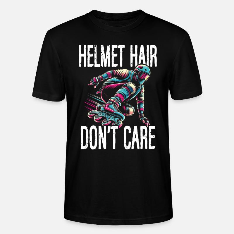 Inline Skating Rollerblading Inline Skates - Stanley/Stella Unisex Bio-T-Shirt CRAFTER - Schwarz