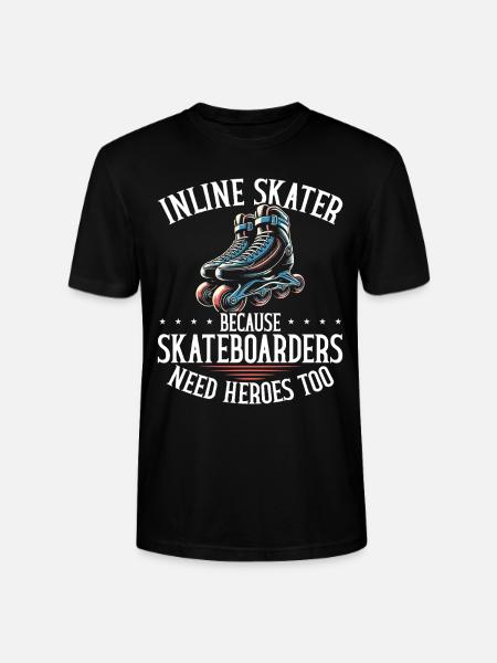 Inline Skating Rollerblading Inline Skates - Stanley/Stella Unisex Bio-T-Shirt CRAFTER - Schwarz