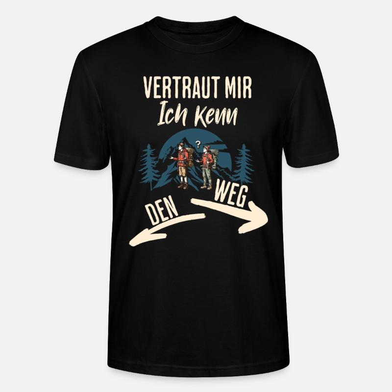 Wander - Stanley/Stella CRAFTER Unisex Organic T-Shirt - black