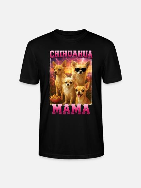 Chihuahua - Stanley/Stella Unisex Bio-T-Shirt CRAFTER - Schwarz