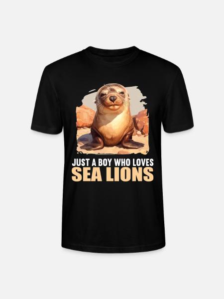 Seelöwen Seelöwe - Stanley/Stella Unisex Bio-T-Shirt CRAFTER - Schwarz