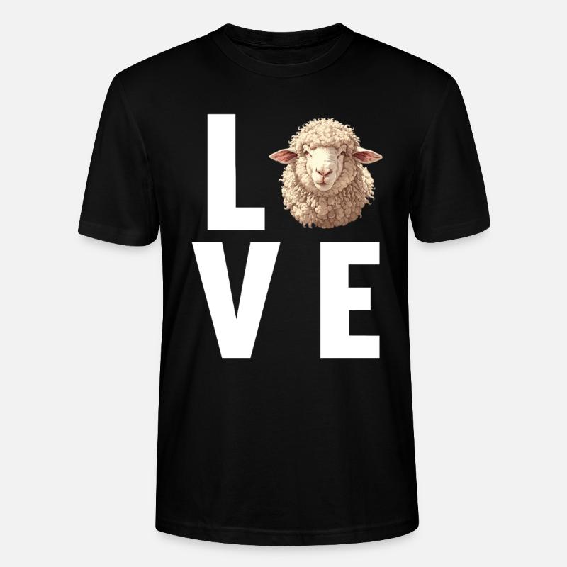 Mouton Mouton - T-shirt bio CRAFTER Stanley Stella Unisexe - noir